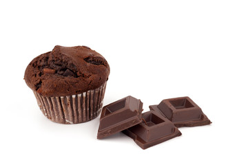 Muffin con cioccolato