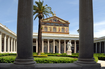 Rom Basilika St. Paulo vor den Mauern