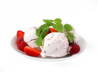 fruit ice cream