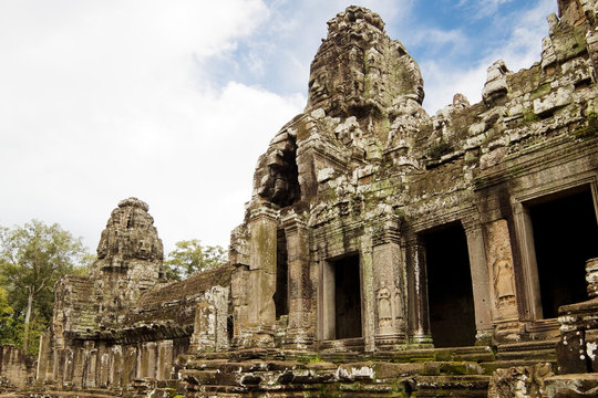 Bayon  Temple. Angkor, Siem Reap, Cambodia.