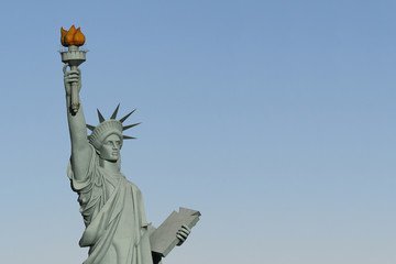 Statue of liberty imitation