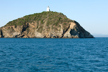 Fototapeta na wymiar View Of Palmaiola Island