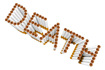 Cigarettes as DEATH word