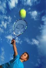 tennis serve