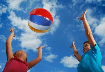 beach ball summertime