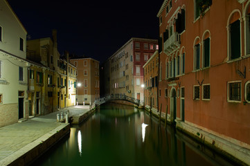 Fototapeta na wymiar Wenecja - Night 2012