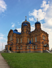 Fototapeta na wymiar orthodox church in Kozelchina, Ukraine