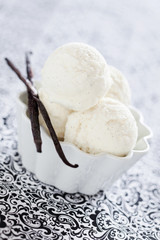 Vanilla ice cream