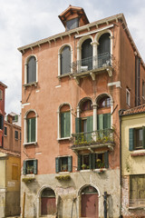 Obraz premium Beautiful Old Palace in Venice, Italy, Europe