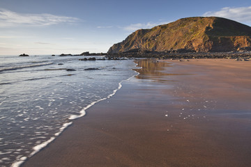Welcombe Mouth on the north Devon coastline