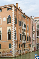 Fototapeta na wymiar Beautiful Old Palace in Venice, Italy, Europe