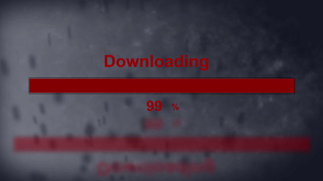 Fast downloading bar