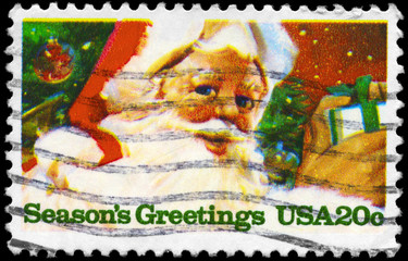 USA - CIRCA 1983 Seasons Greetings