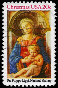 USA - CIRCA 1984 Madonna and Child