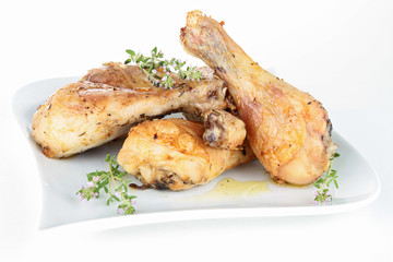 grilled drumsticks