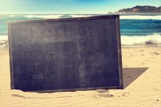 Beach Blackboard