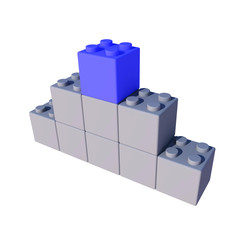 Naklejka premium Cubi Modello 1