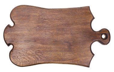 Oak old isolated banner board