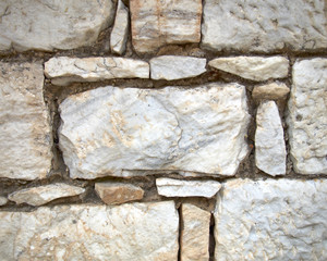 marble blocks wall closeup