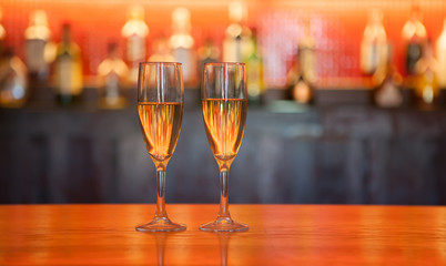 glasses of liquor