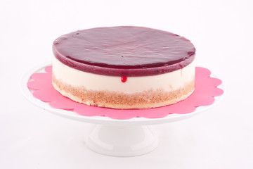 raspberry cheesecake