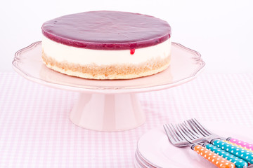 raspberry cheesecake