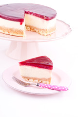 raspberry cheesecake