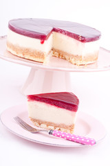 raspberry cheesecake