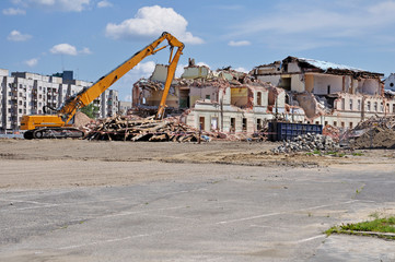 construction site- Łódź Fabryczna