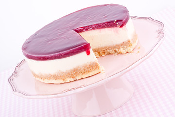 raspberry cheesecake