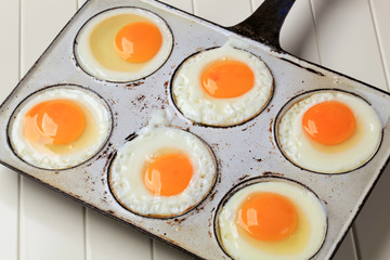Fried eggs