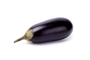 Eggplant isolated on white background