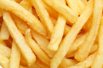 French fries background