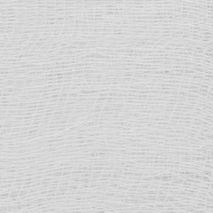 White medical bandage gauze texture, textured background