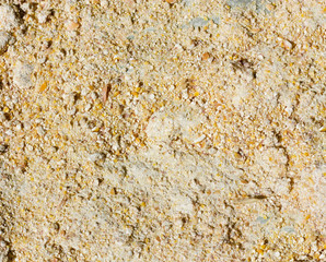 crushed maize as a background