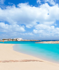 Els Pujols Formentera white sand turquoise beach