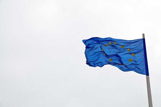 Drapeau europ&eacute;en. Europaflagge. Flag of Europe. Bandera europea