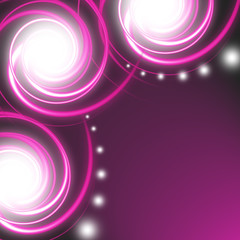 Purple twirl abstract background