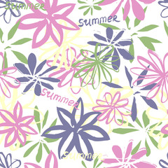 summer seamless pattern