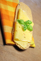 Ciappe mit Käse