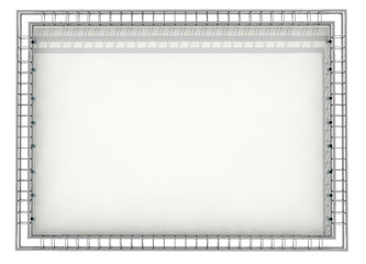 Fototapeta premium banner on truss system