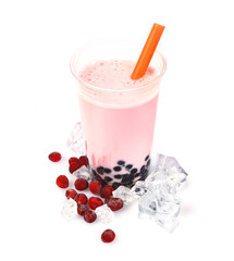 Cranberries Boba Bubble Tea