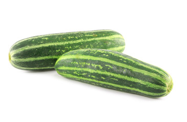 cucumber isolated on white