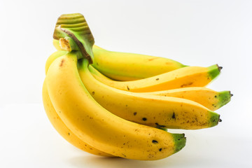 Fototapeta na wymiar bananas on white background