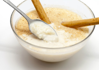 Rice pudding