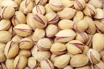 Pistachio nuts in shells