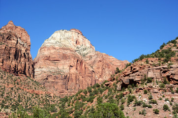 Fototapeta premium Dramatic mountain scenery