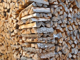 Holzstapel