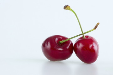 Red cherries