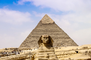 Sphinx and the Great Pyramid